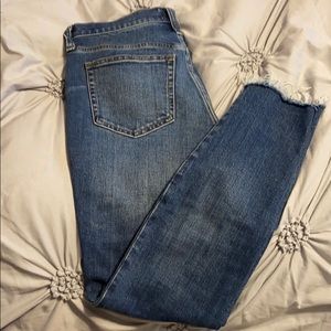 J. Crew 9” toothpick jeans
